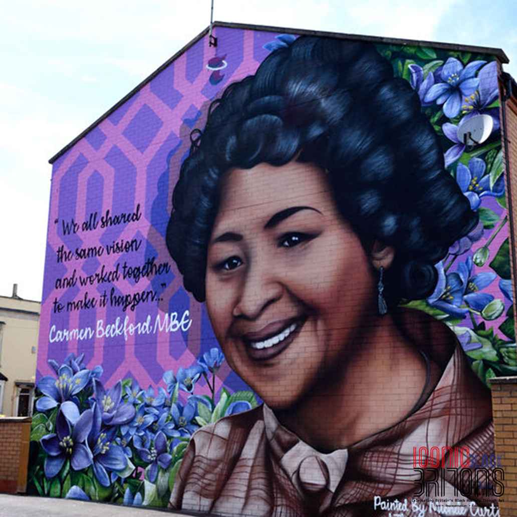 Carmen Beckford MBE Mural